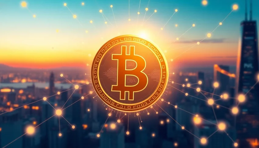 Explore the potential of Bitcoin with a vibrant digital art representation showcasing its significance in cryptocurrency.